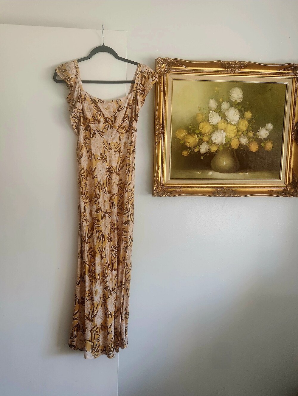 Madewell Floral Yellow Dress